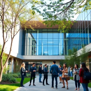 Image of University of Texas campus representing academic governance