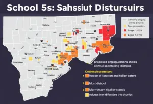 Map of Austin school closures proposal