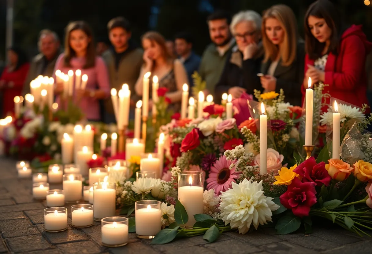 Attendees at Charlie Kirk's memorial service reflect on his life.