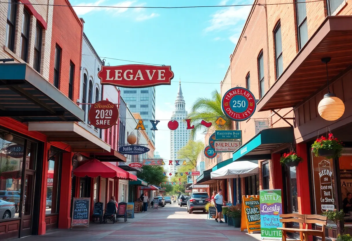 Austin Legacy Business Month celebration featuring local establishments