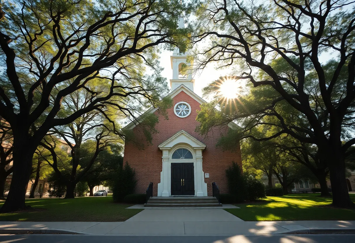 A peaceful church in Austin, TX