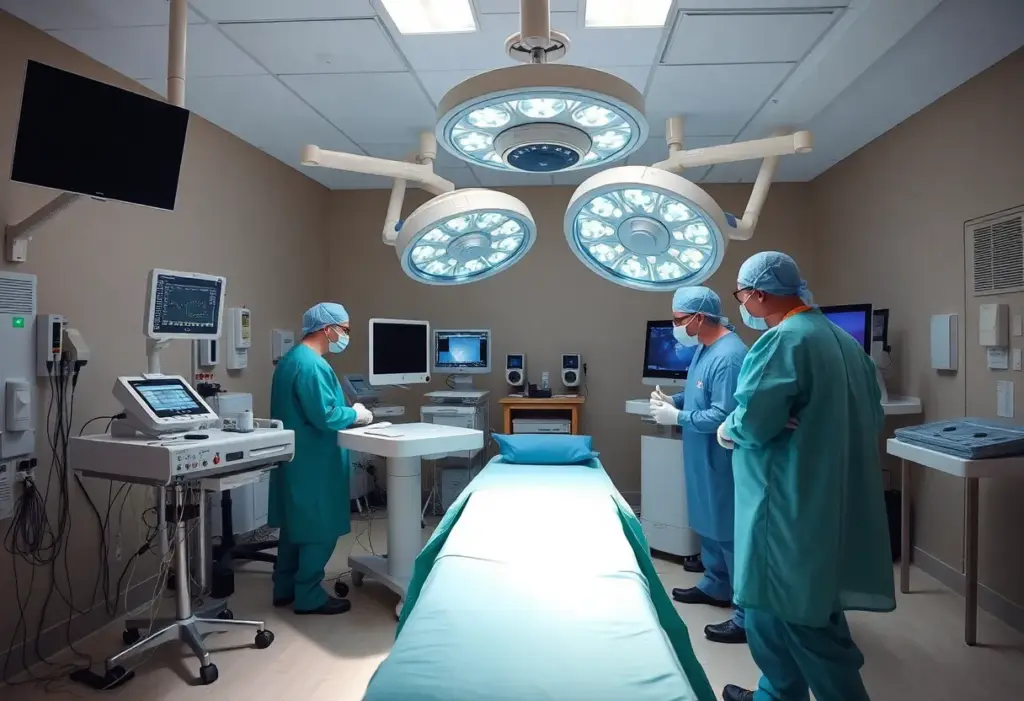 Advanced surgical facility for oral and maxillofacial procedures in Austin.