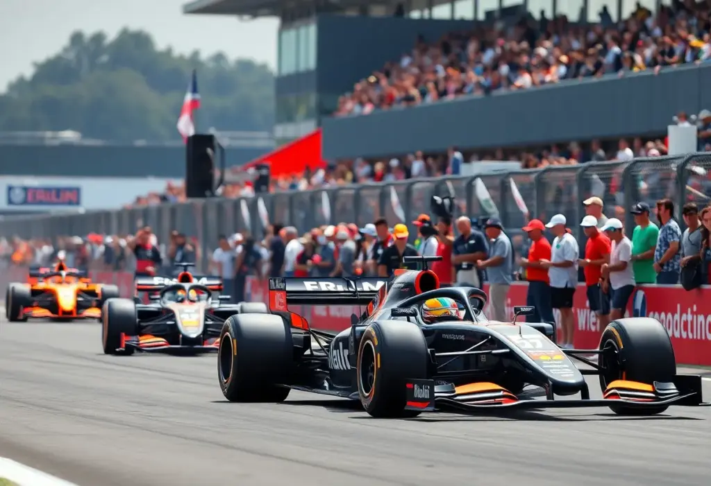 Crowd enjoying the United States Grand Prix at Circuit of The Americas