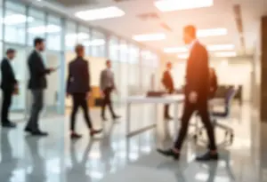 Abstract representation of workplace ethics and accountability