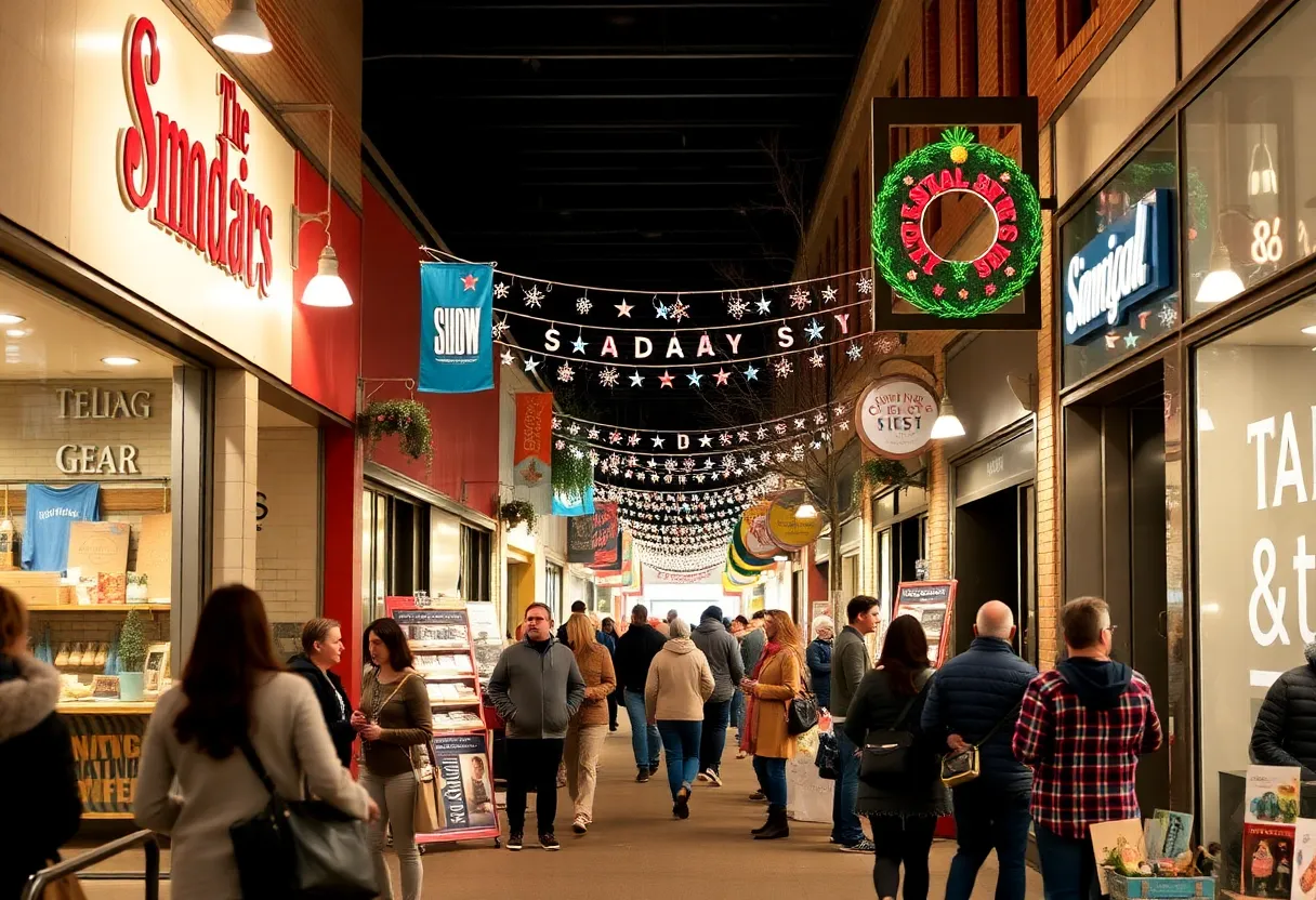 Local shops in Austin during Small Business Saturday