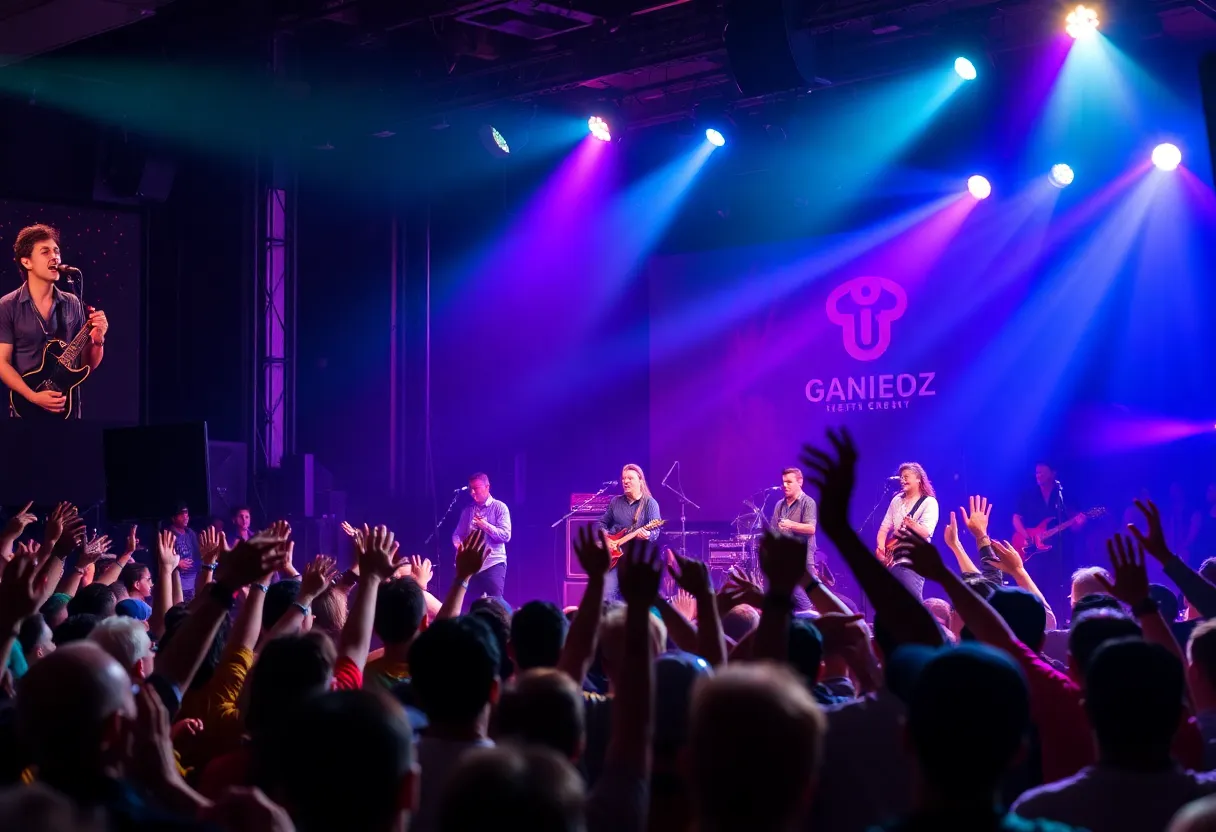 Rachel Drew Band performing live at Sidebar Supper Club in Austin