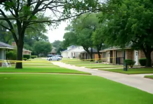 Neighborhood in Southwest Austin where search for missing woman is ongoing.