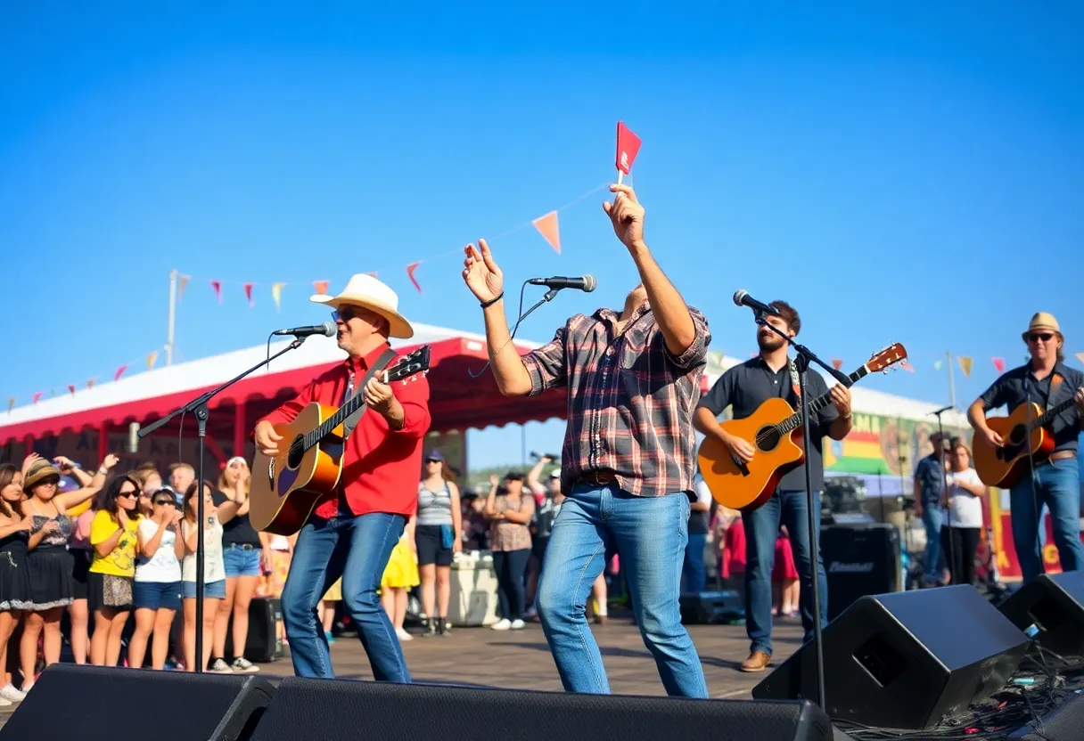 All Hat No Cadillac performing 90s country music in Liberty Hill, TX