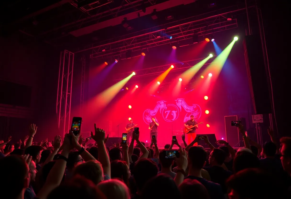 All Them Witches performing live at Stubb's Waller Creek Amphitheater