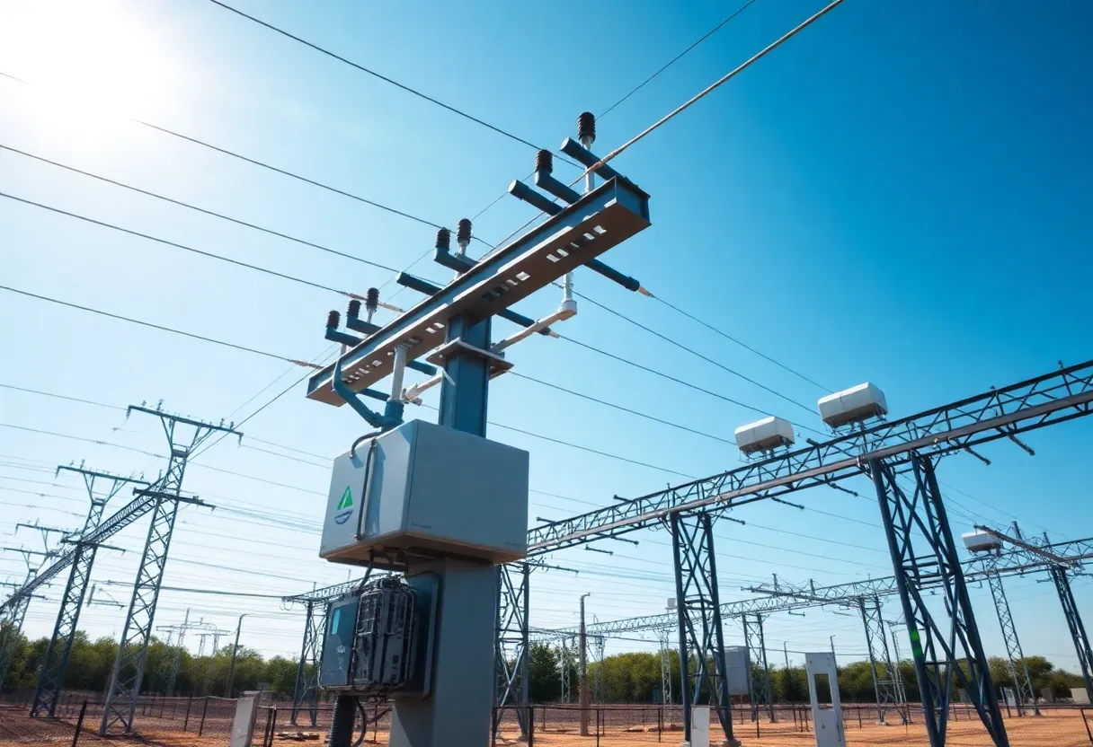 Modernized power grid infrastructure of Austin Energy
