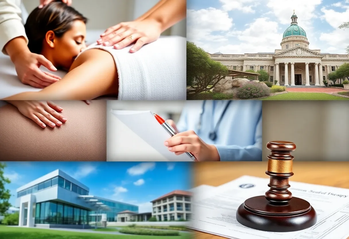 Images related to Austin Massage Academy's closure and regulatory action