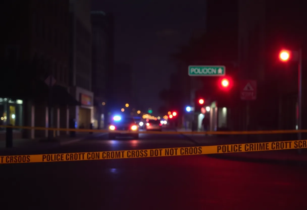 Police investigating a shooting incident in downtown Austin