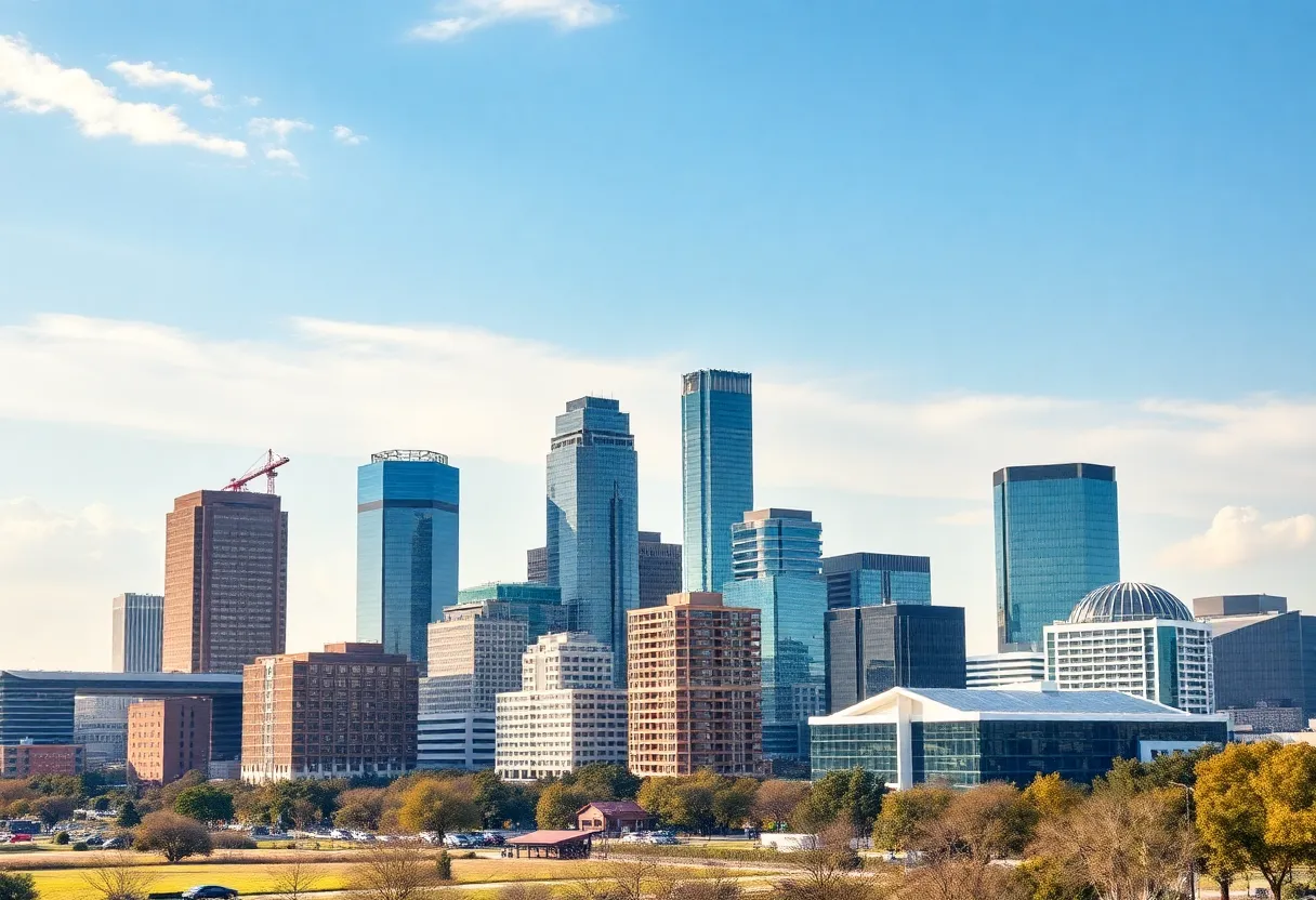 Modern real estate developments in Austin, Texas
