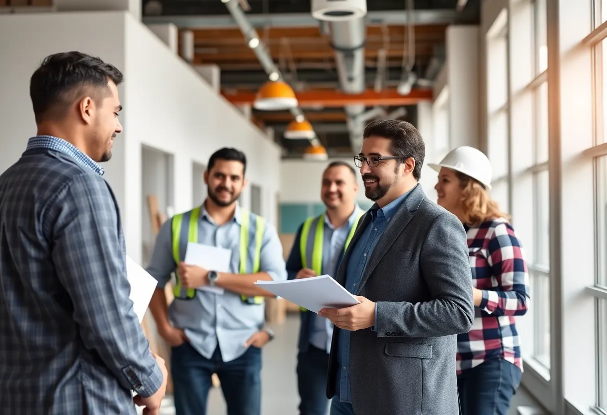 Image representing leadership in construction