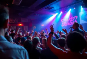 Crowd enjoying live music at Chaepter's album release event at Empty Bottle