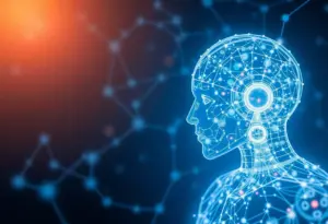 Illustration of the merger between xAI and OpenAI in the AI industry.