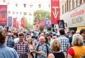 Fans celebrating the Friday Night Lights reunion at ATX TV Festival