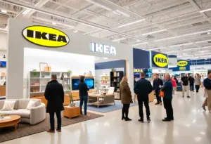 IKEA shop-in-shop experience at a Best Buy store