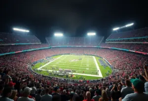 Iowa State football stadium filled with fans