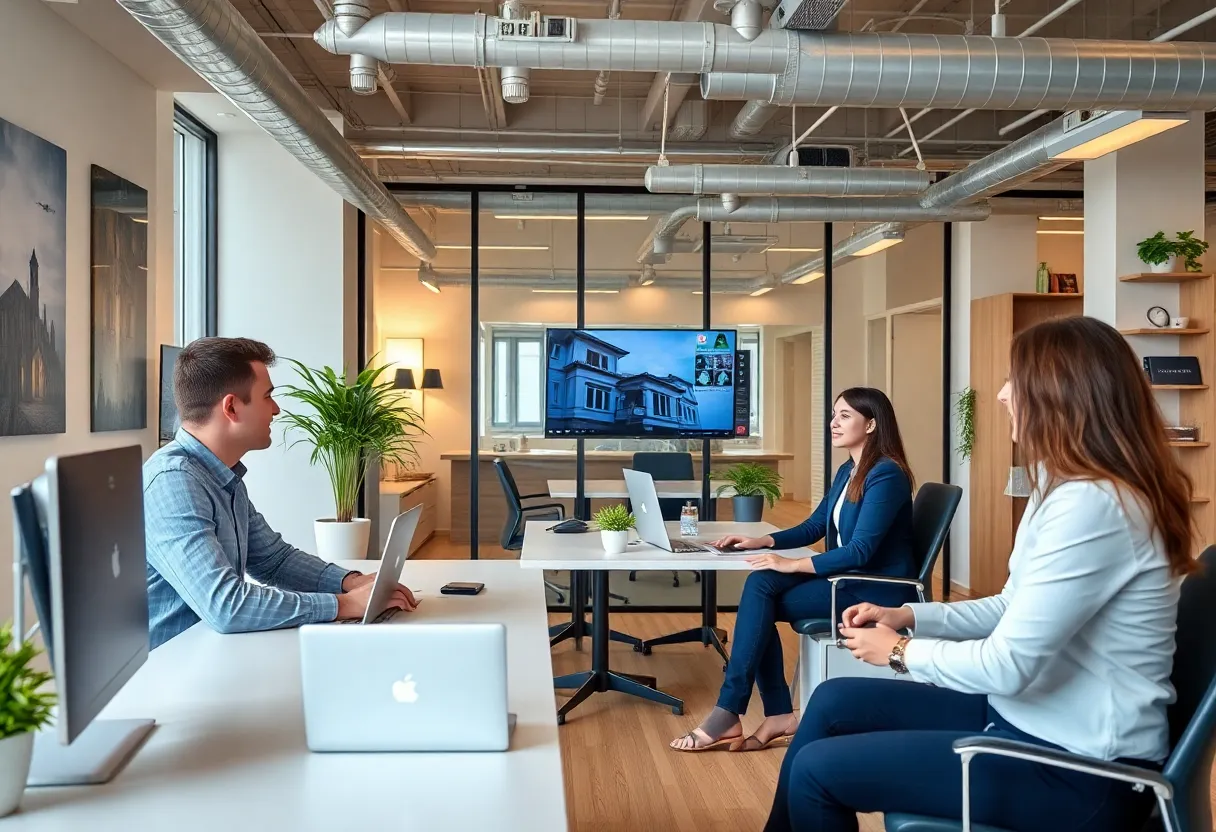 Keller Williams new office in Bulgaria promoting innovation and real estate development.