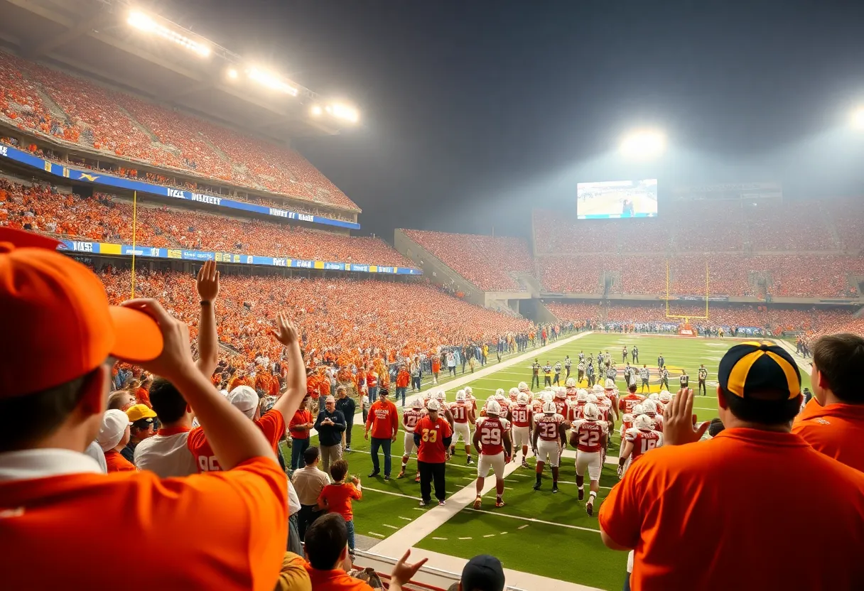 Texas Longhorns and Michigan Wolverines preparing for the Citrus Bowl