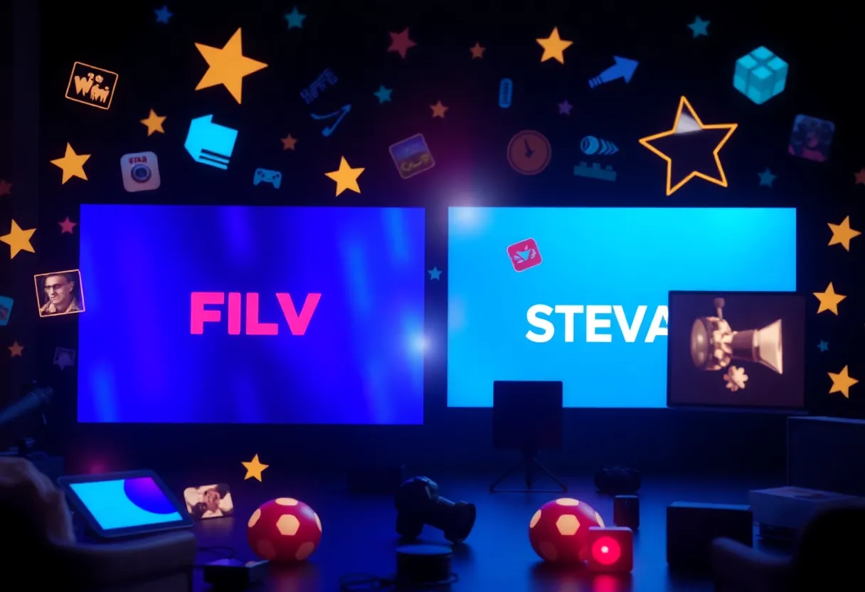 Conceptual image of Netflix acquiring Warner Bros. Discovery