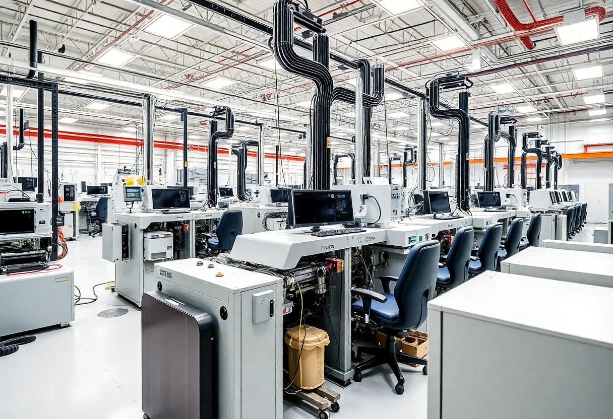 NXP Semiconductors advanced manufacturing facility in Austin, Texas