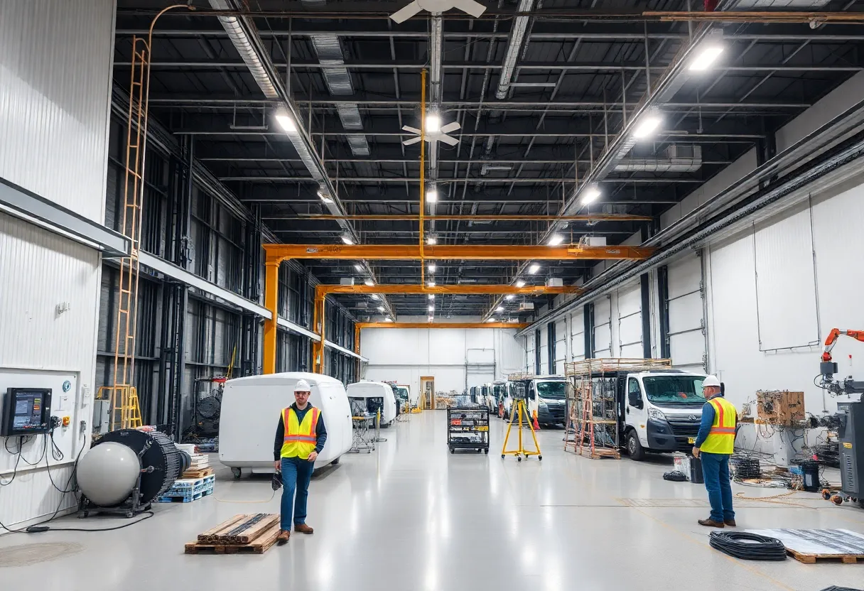 Renovation of Samsung semiconductor facility in Austin, Texas