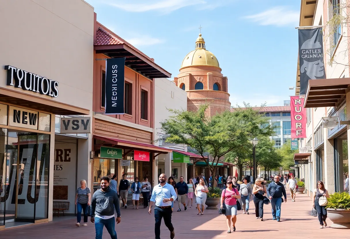 Newly expanded retail stores in San Antonio showcasing a diverse range of shopping options.