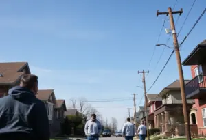 Community search for a missing elderly man in Austin under clear skies