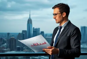 Financial analyst reviewing data on Securian Financial ratings