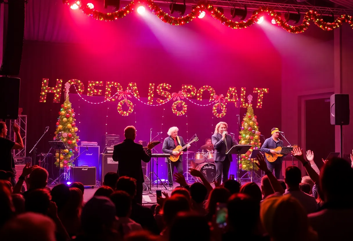 Audience at a Sixpence None the Richer Christmas concert