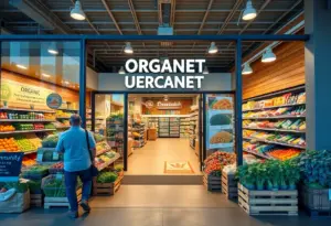 Exterior of Sprouts Farmers Market store in Waco, Texas