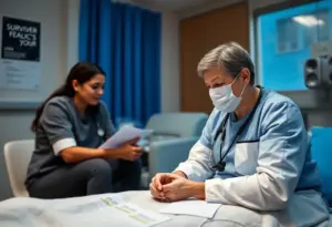 A supportive environment for sexual assault survivors undergoing DNA testing.