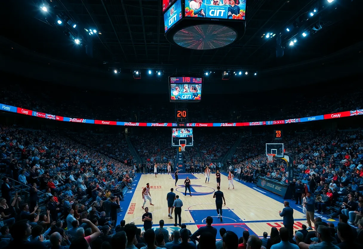 Basketball game between Texas Longhorns and Southeastern Louisiana Lions at Moody Center