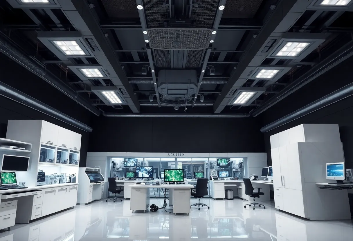 Futuristic Texas Space Lab for space domain awareness