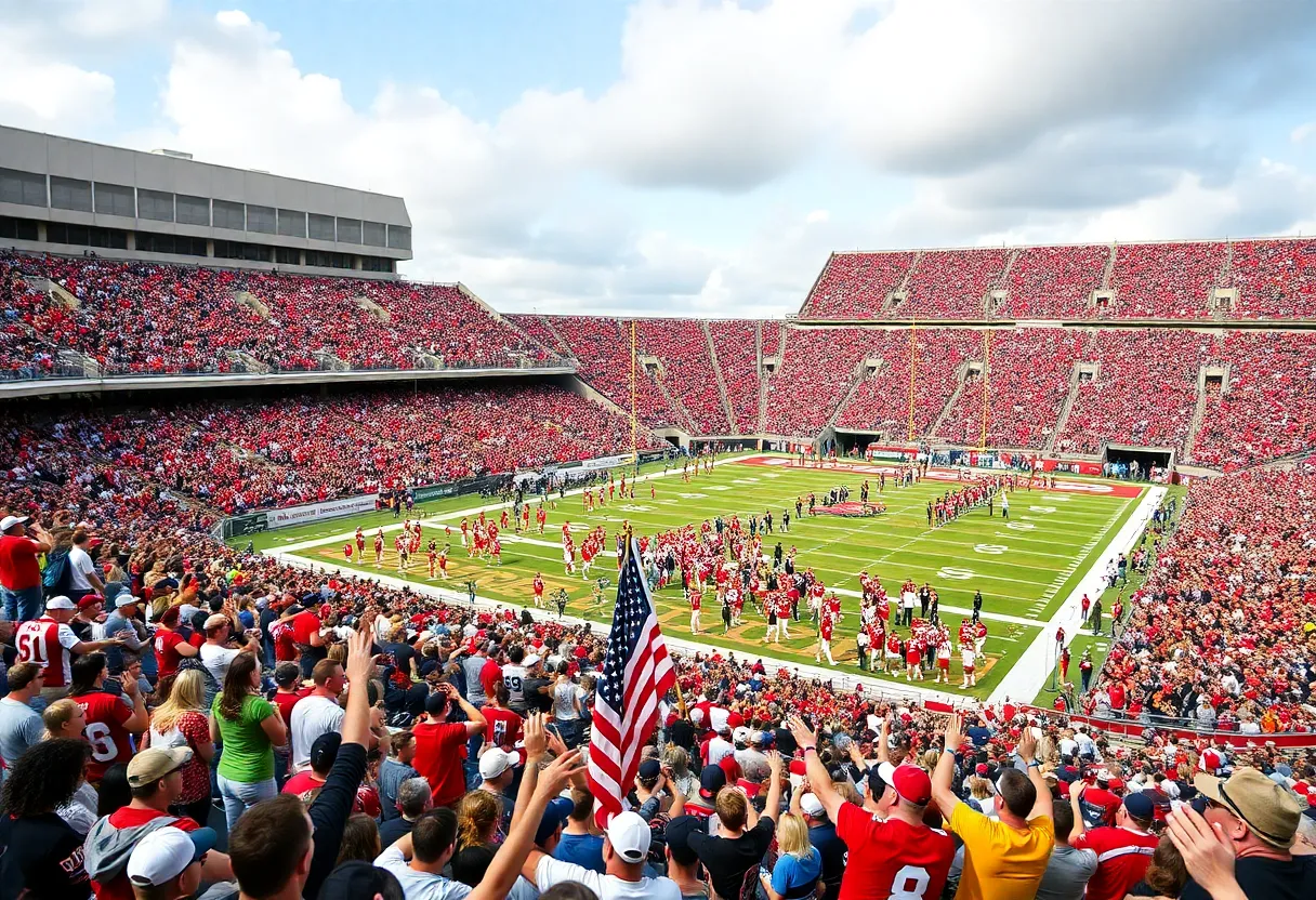 Texas State Bobcats versus Rice Owls during the Armed Forces Bowl.