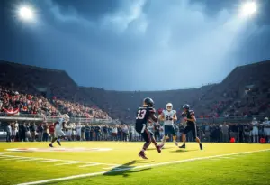 Texas State Bobcats competing against Rice Owls in Armed Forces Bowl