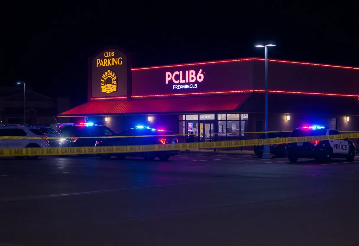 Police presence at Club Rodeo shooting site