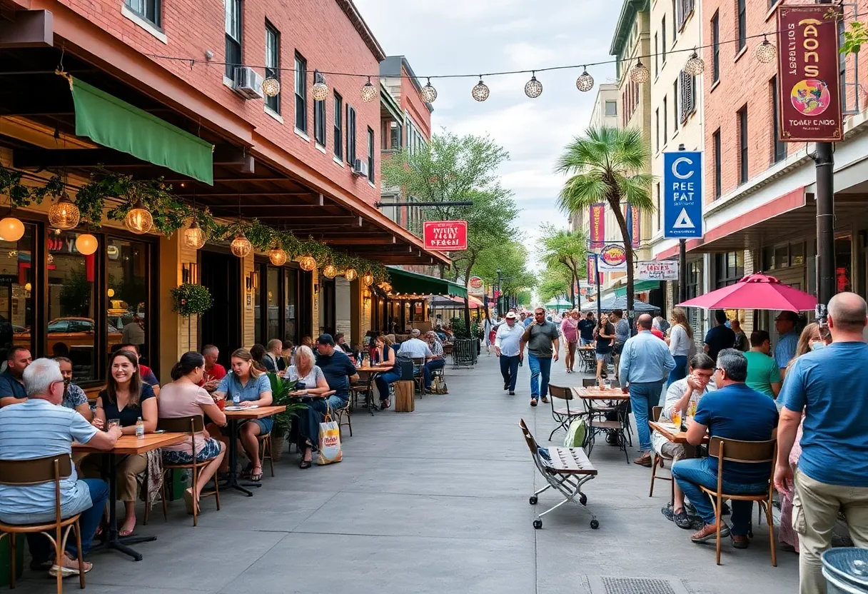 Diverse dining options in Austin's culinary scene