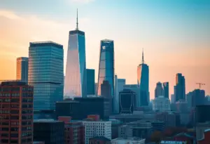Austin city skyline symbolizing economic performance