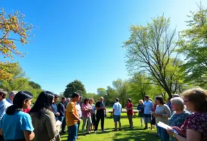 Participants engaging in goal setting during the New Year Launch Event in Austin
