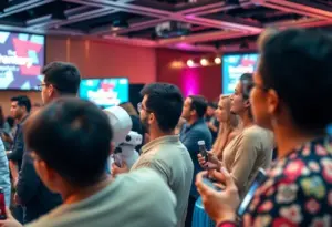 Scene of Austin startups presenting at SXSW Pitch Competition