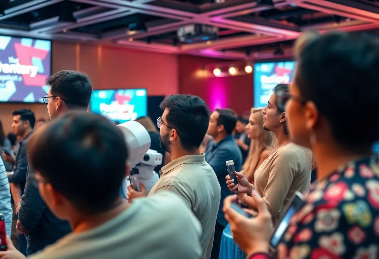 Scene of Austin startups presenting at SXSW Pitch Competition