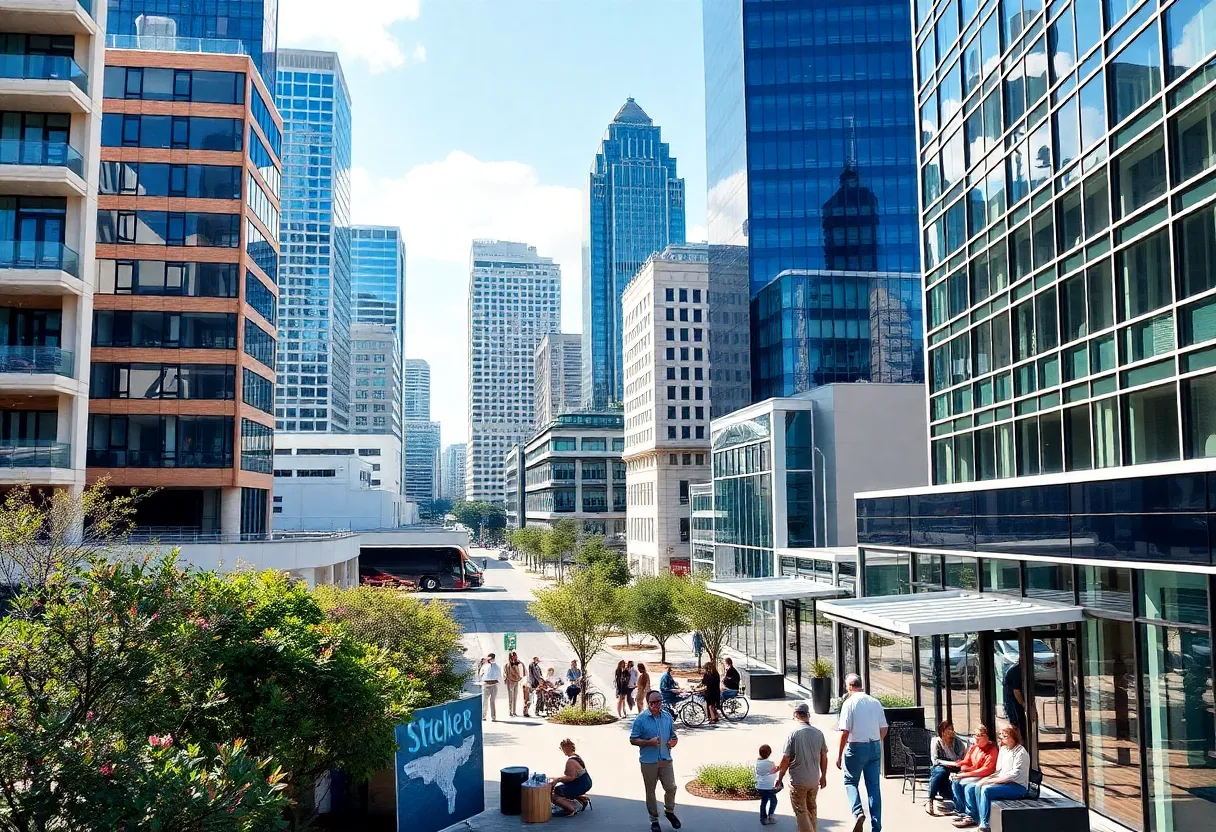 A bustling startup scene in Austin, Texas