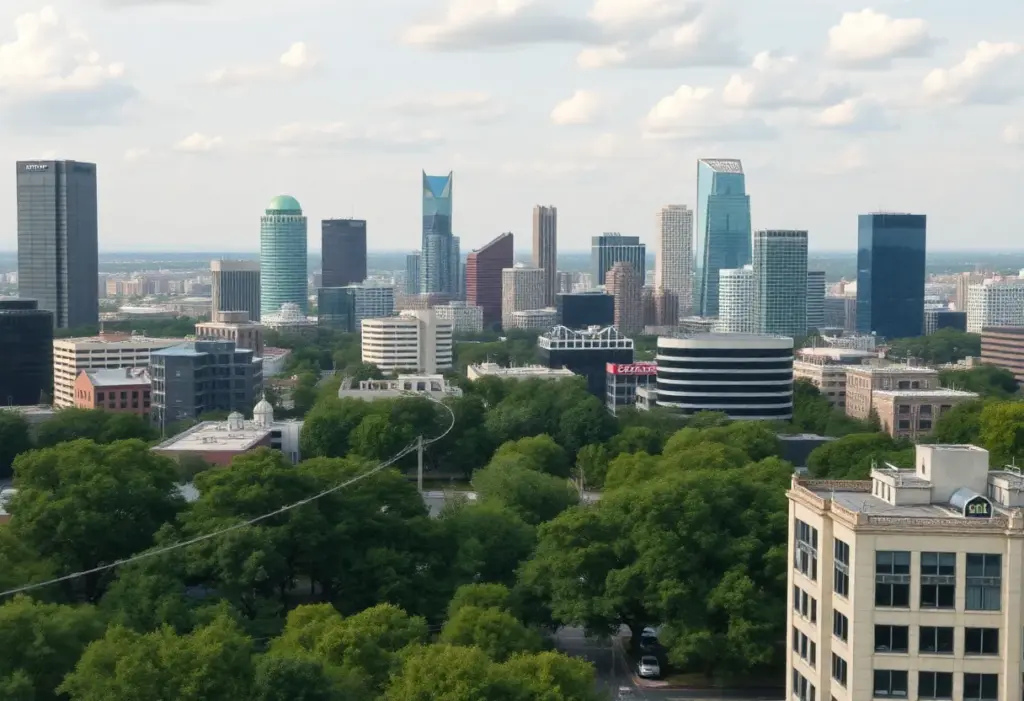 Cityscape of Austin, Texas showcasing urban landscape