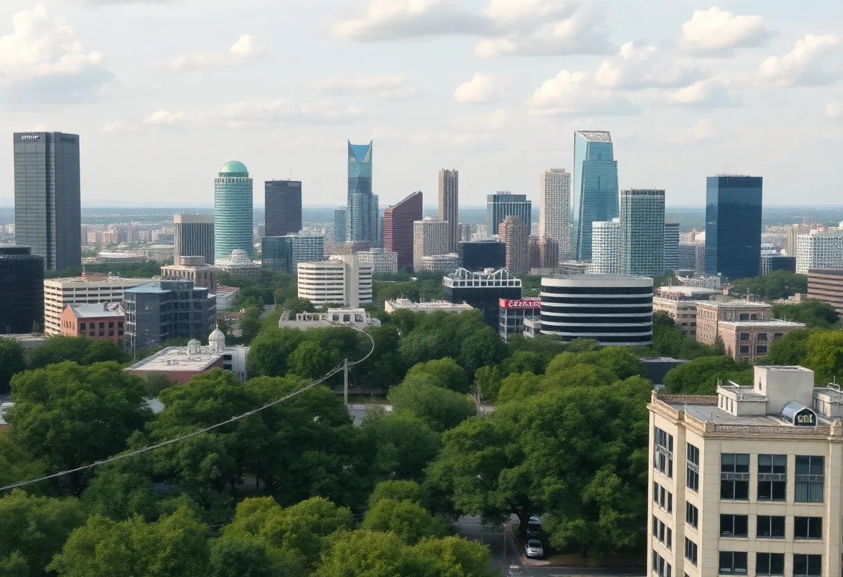 Cityscape of Austin, Texas showcasing urban landscape