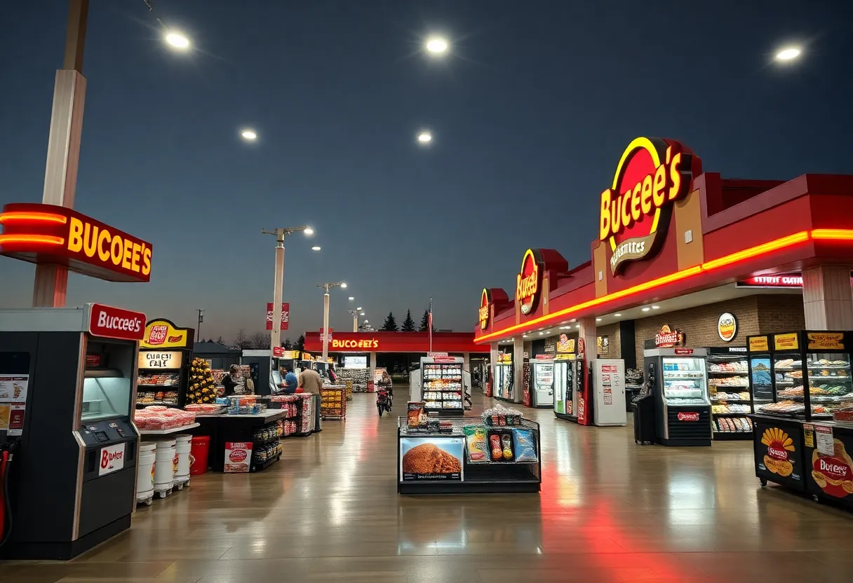 World's largest Buc-ee's travel center in Luling, Texas