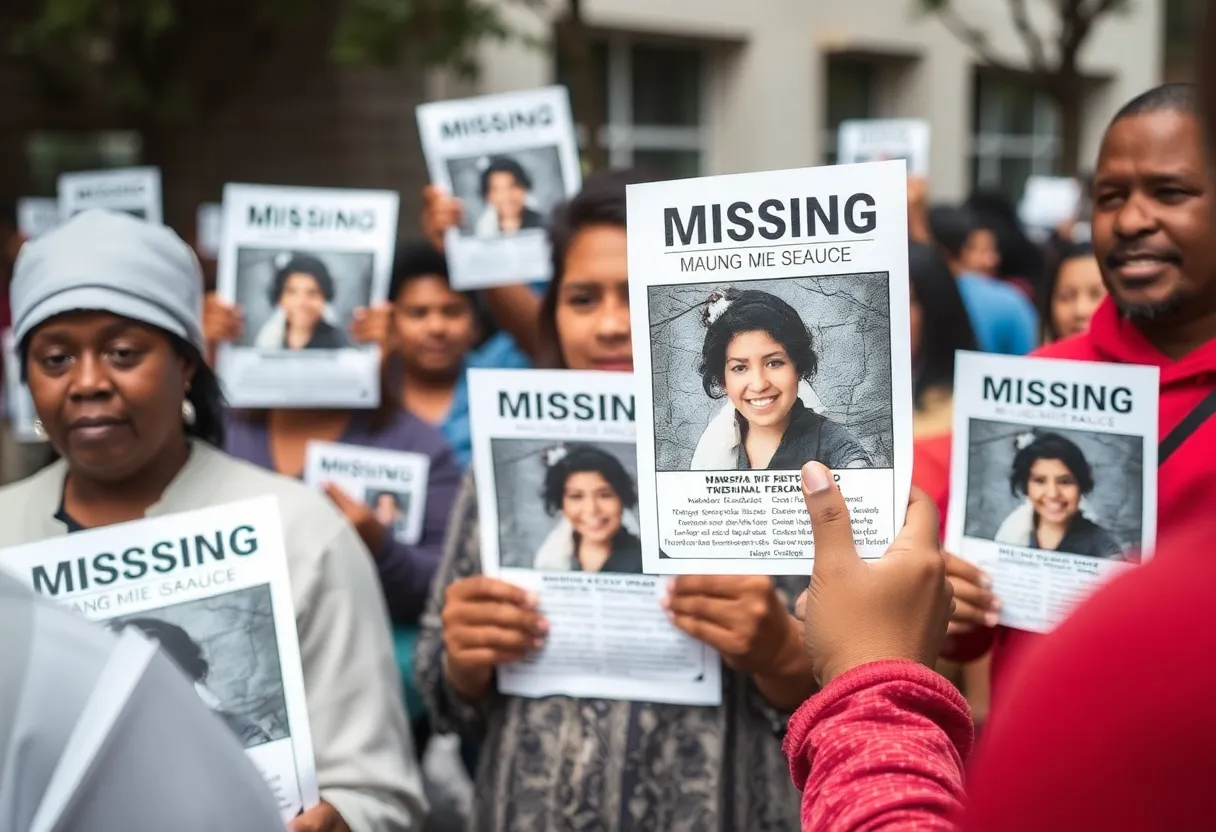 Community members united in search for a missing teen