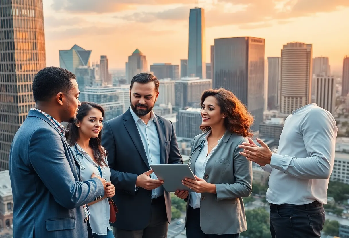 Collaboration among leaders in Dallas for economic innovation